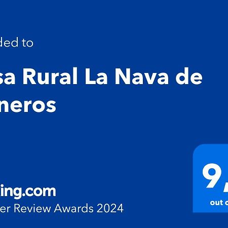 Casa Rural La Nava De Tizneros Exterior photo